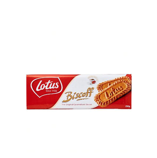Lotus Biscoff Biscuit 250 gms – Sweetkraft