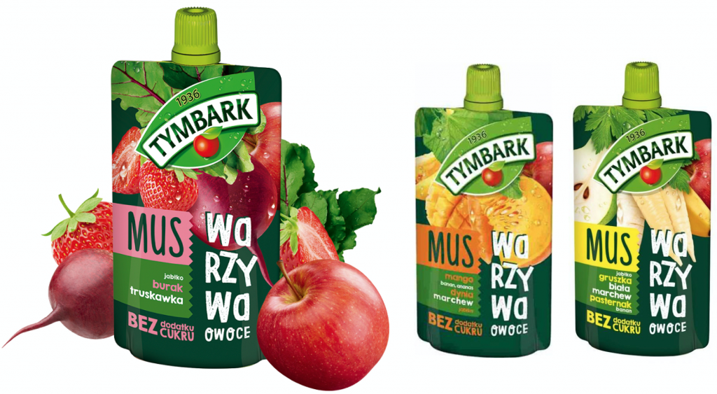 TYMBARK MOUSSE VEGETABLE+FRUIT 100 G - Globally Brands